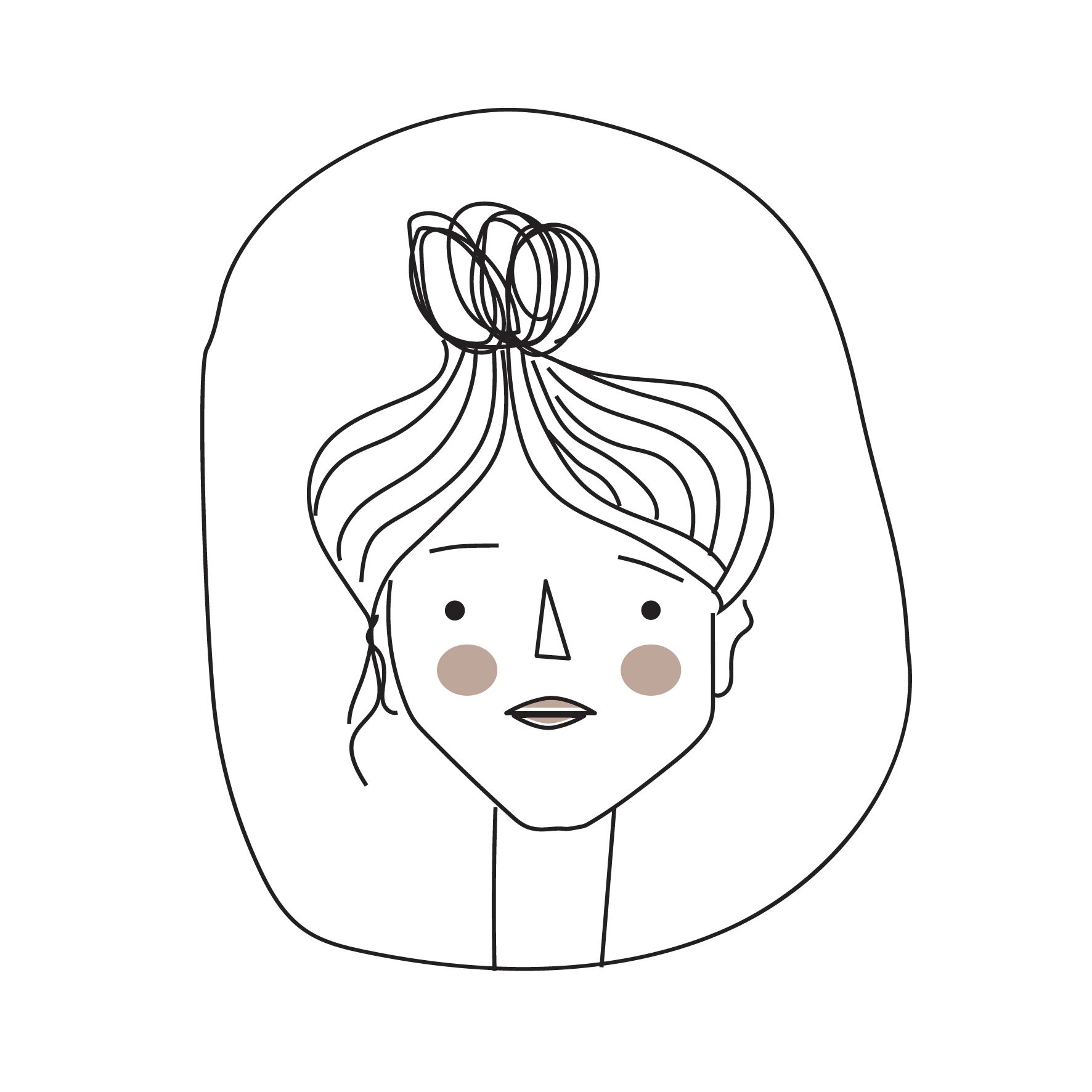 Personagem alegre