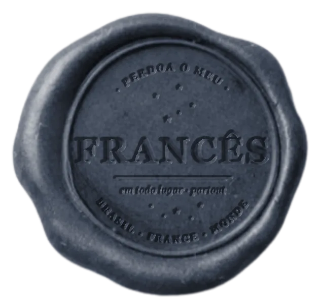 Selo Perdoa o meu Francês