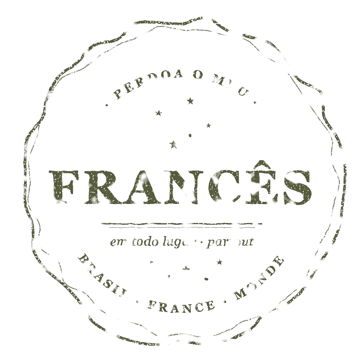 Selo Perdoa o meu Francês